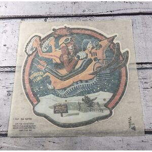 Kashplooka Plinks Snowmobile Full Color Original Vintage Iron On Transfers‎